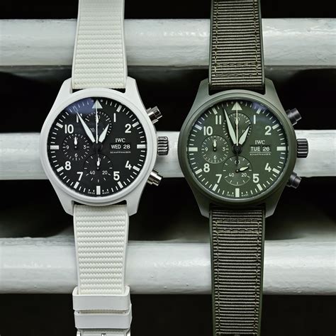 iwc pilot ceramica|iwc pilot chronograph top gun.